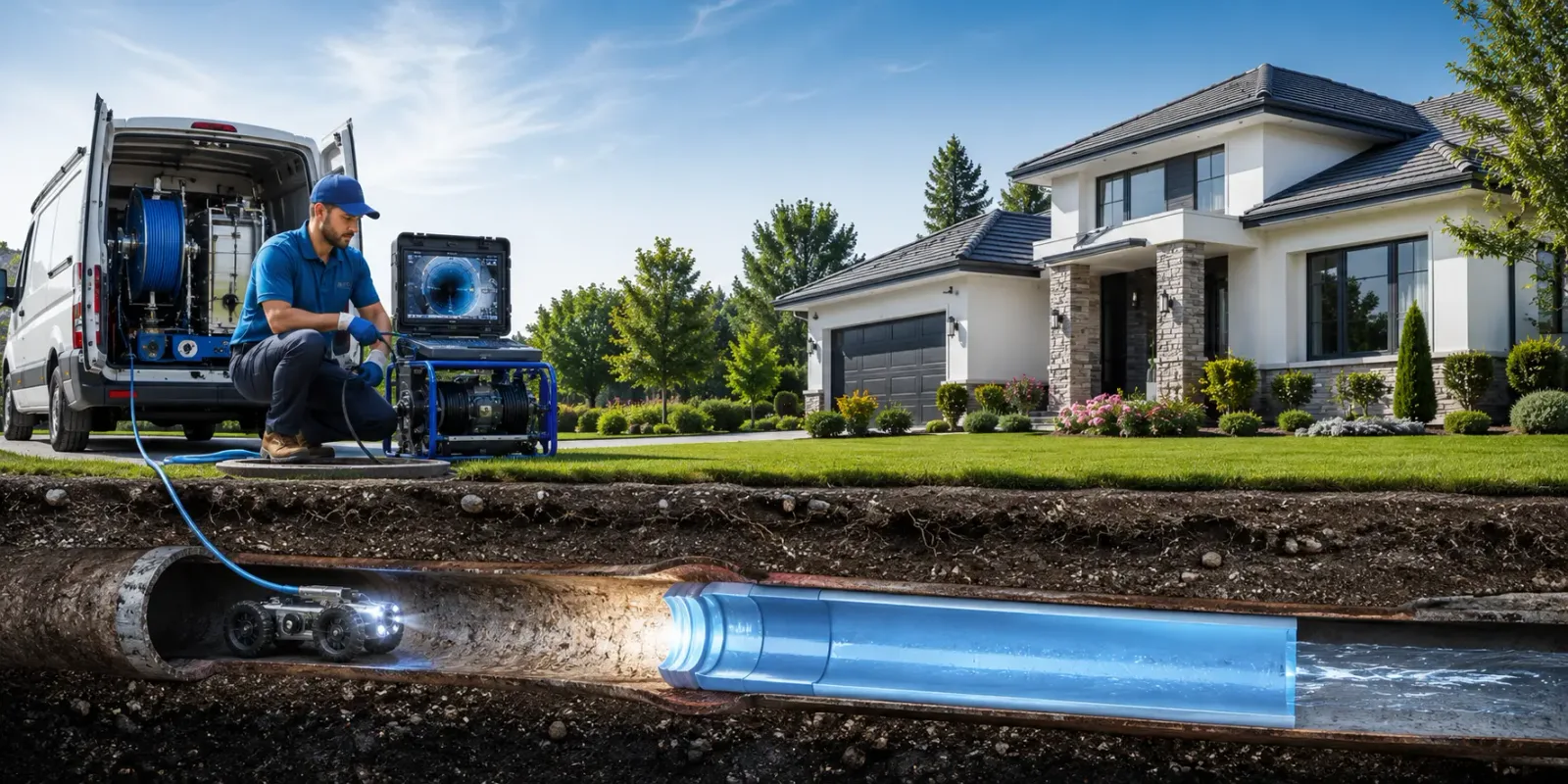 Pipe Relining information for Mantador, ND